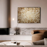 Abstract 1714 Canvas Art 60 x 40 cm / Black