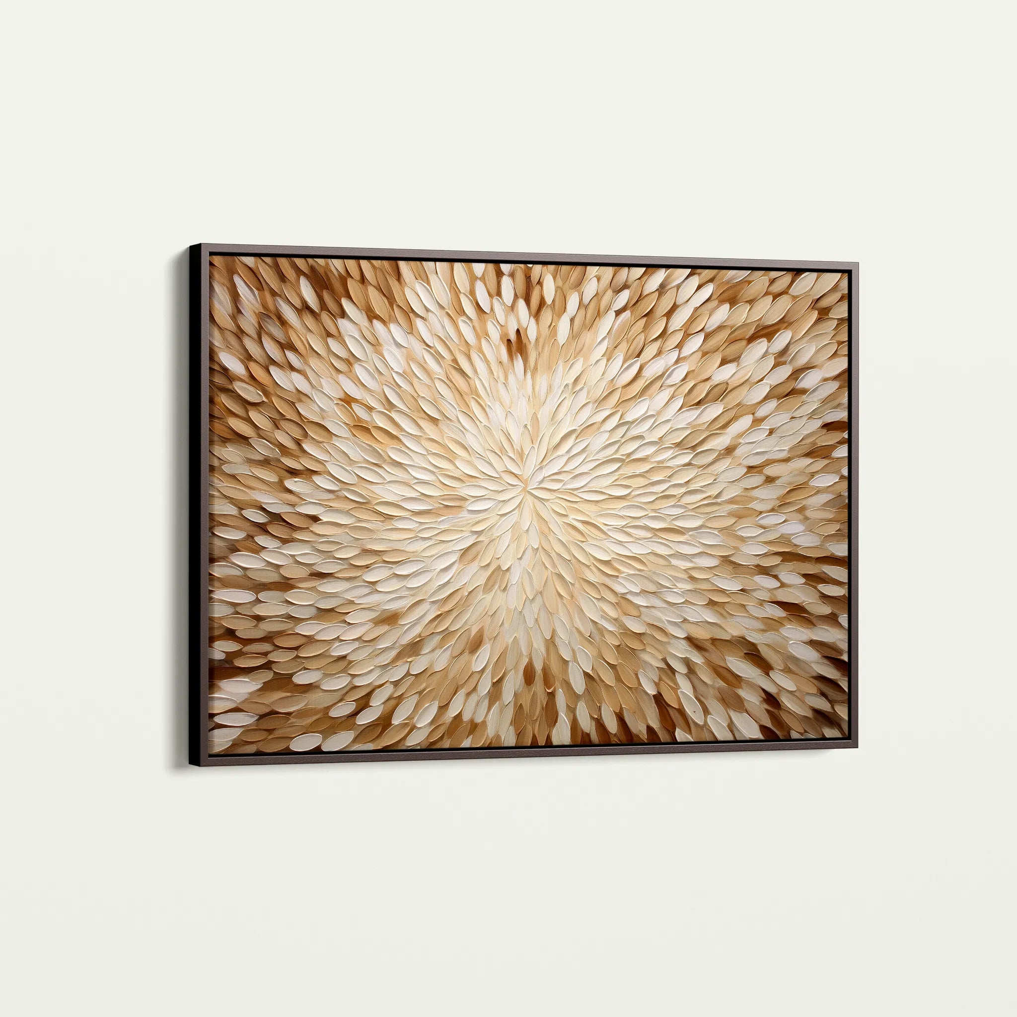 Abstract 1714 Canvas Art 60 x 40 cm / Black