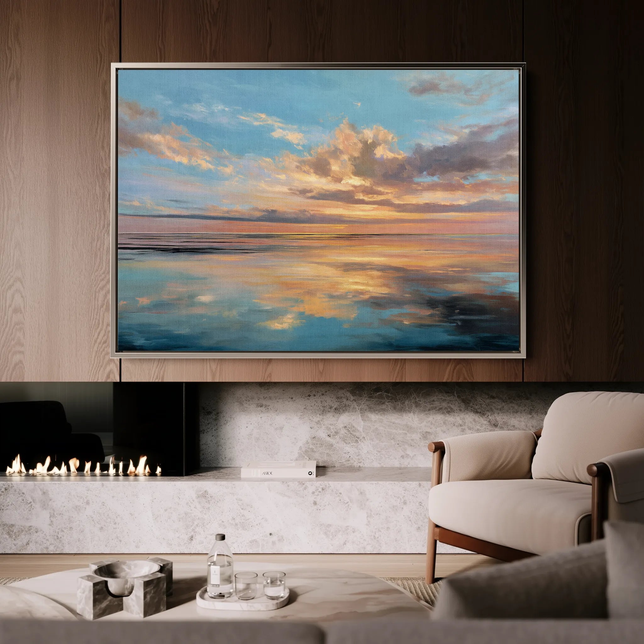 Abstract 1715 Canvas Art 60 x 40 cm / Black
