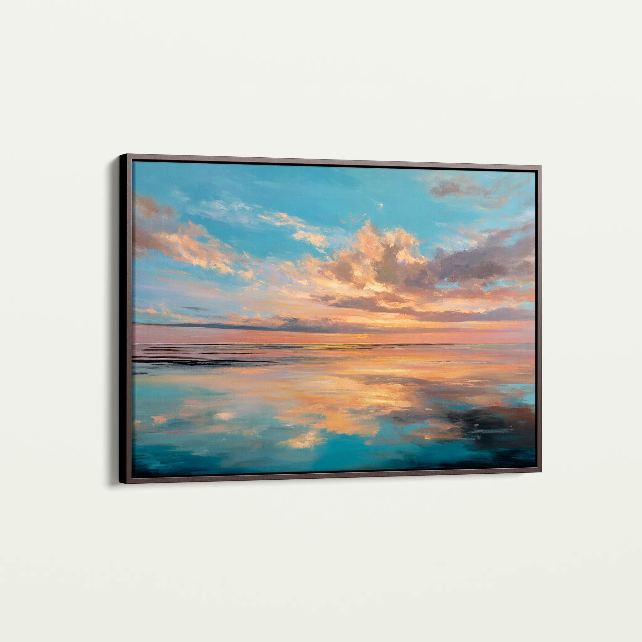 Abstract 1715 Canvas Art 60 x 40 cm / Black