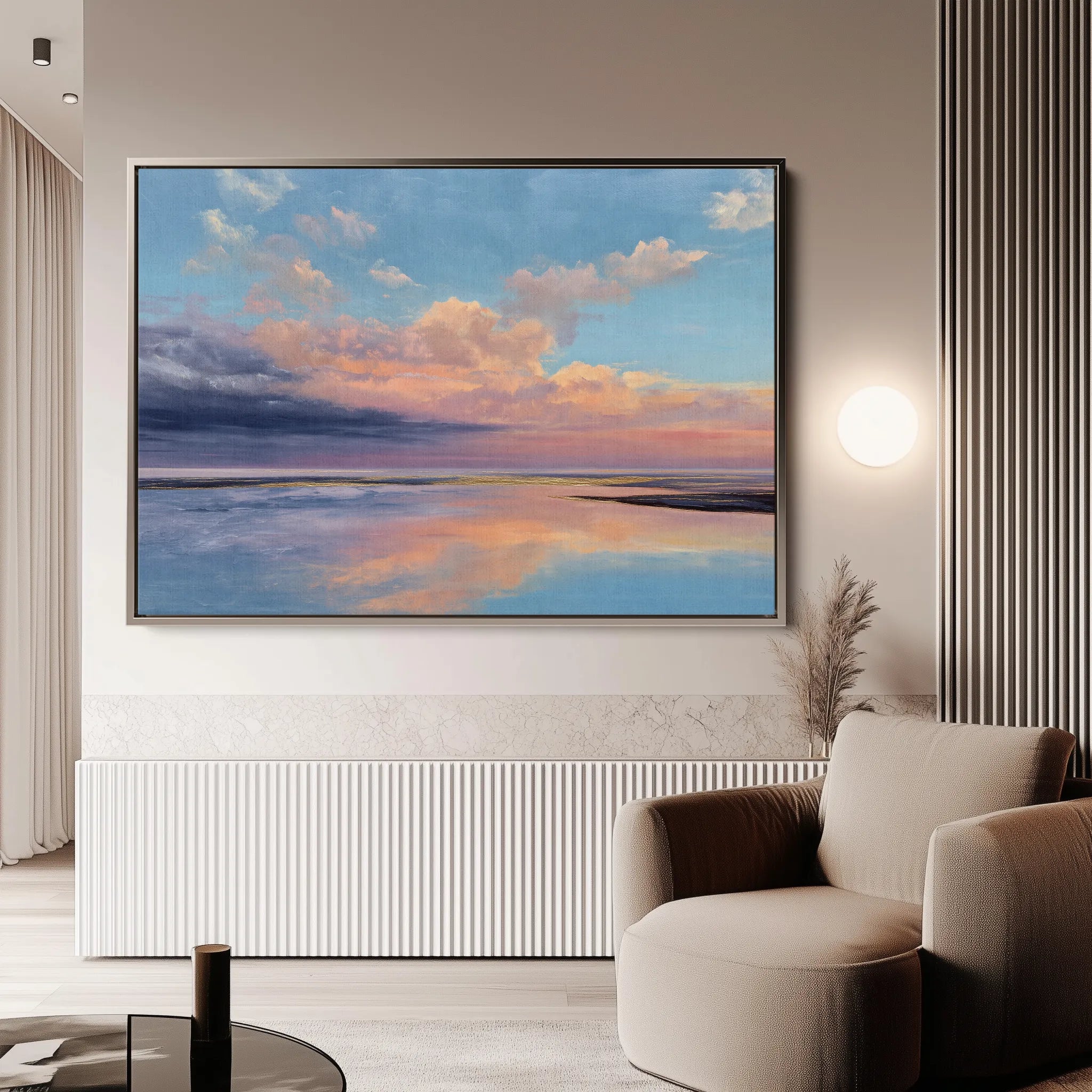 Abstract 1716 Canvas Art 60 x 40 cm / Black