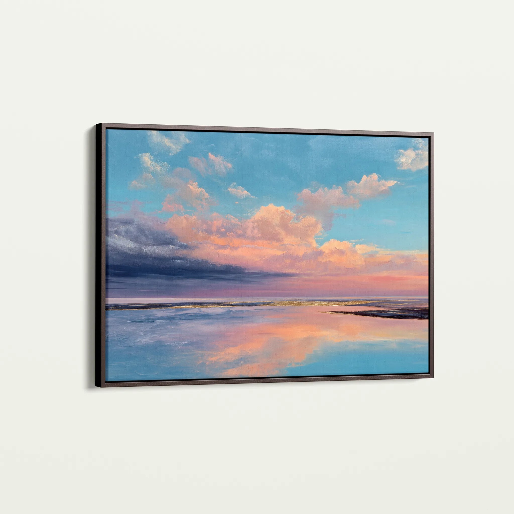 Abstract 1716 Canvas Art 60 x 40 cm / Black