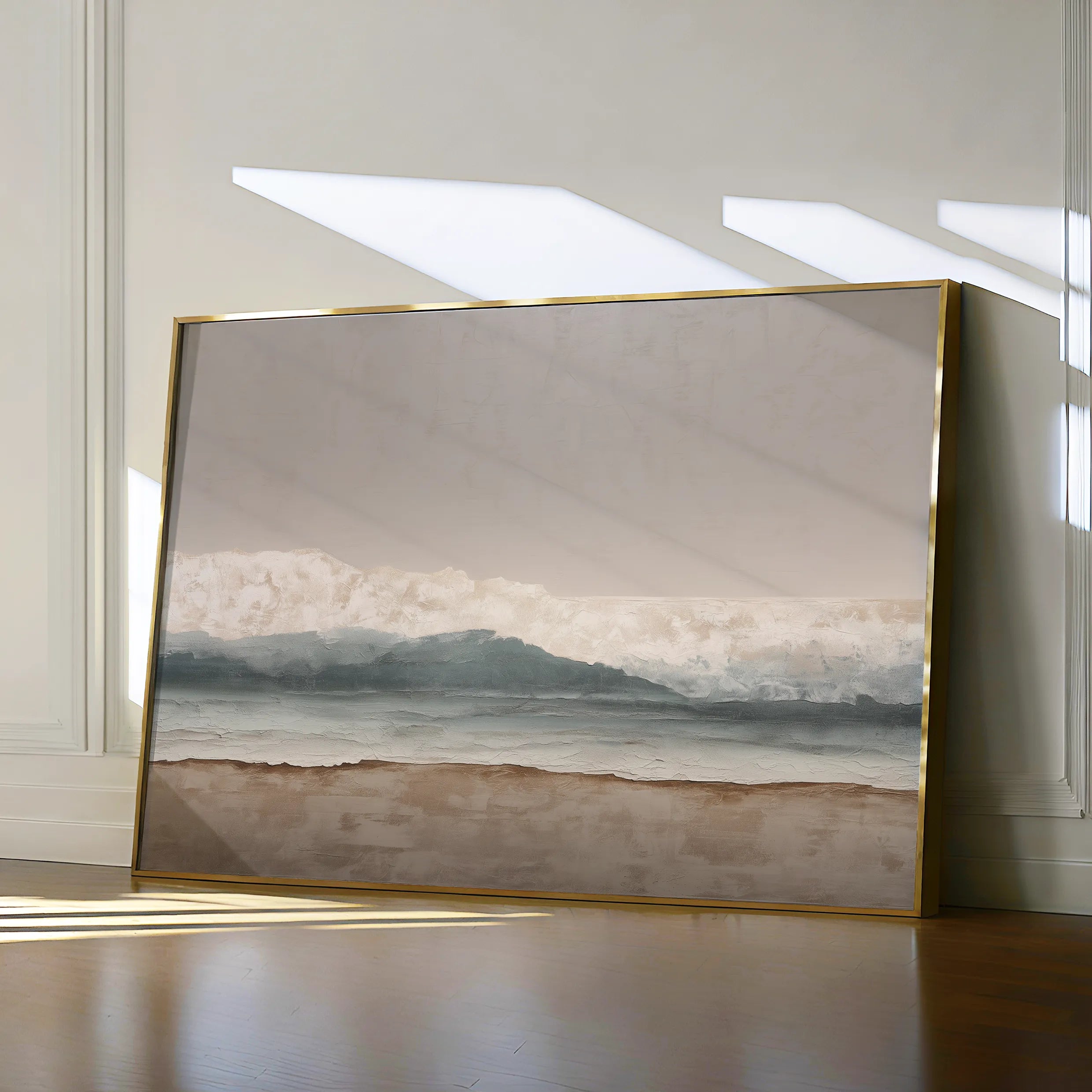 Abstract 1718 Canvas Art 60 x 40 cm / Black