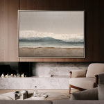 Abstract 1718 Canvas Art 60 x 40 cm / Black