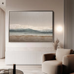 Abstract 1718 Canvas Art 60 x 40 cm / Black