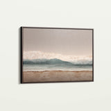 Abstract 1718 Canvas Art 60 x 40 cm / Black