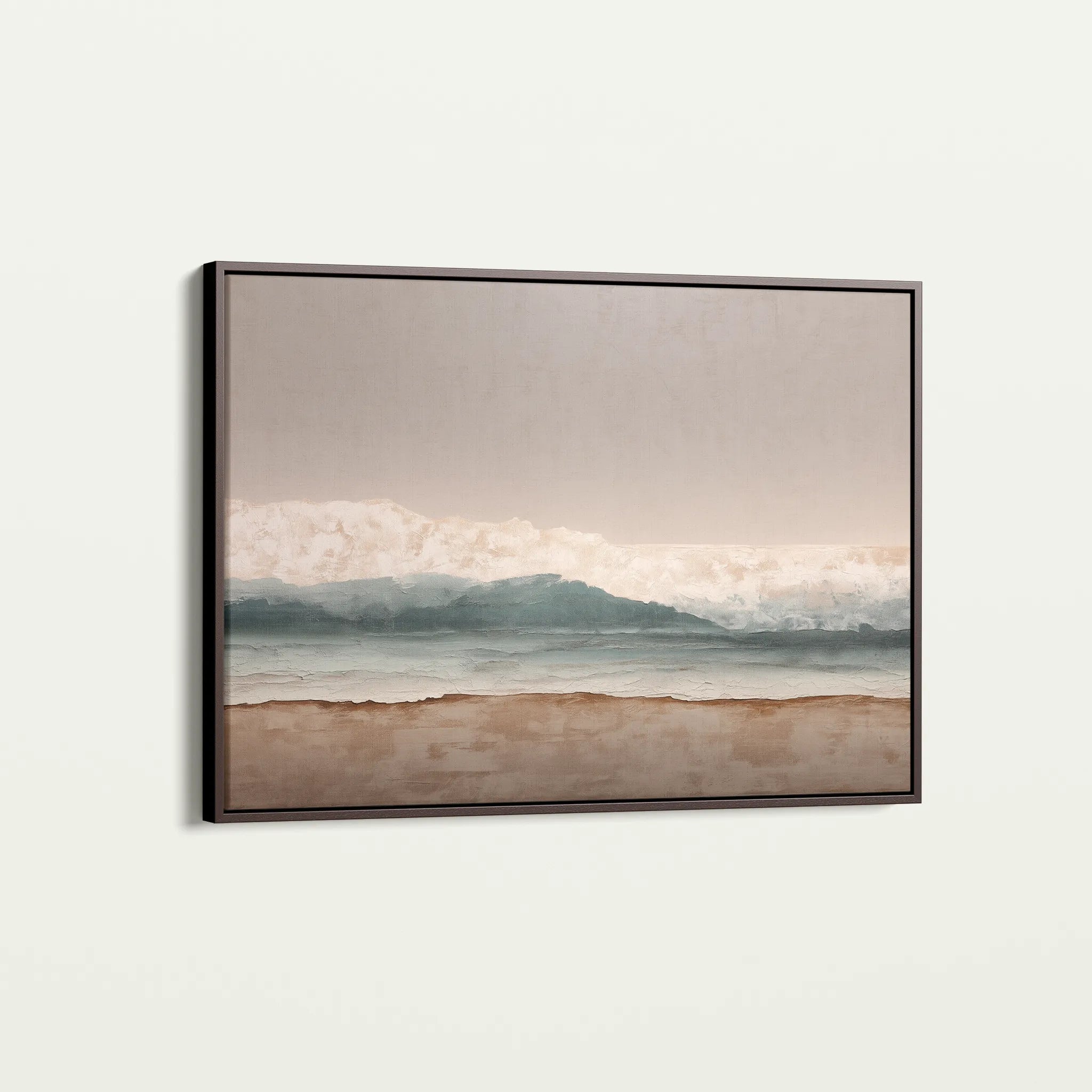 Abstract 1718 Canvas Art 60 x 40 cm / Black