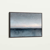 Abstract 1719 Canvas Art 60 x 40 cm / Black