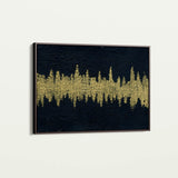 Abstract 172 Canvas Art 60 x 40 cm / Black