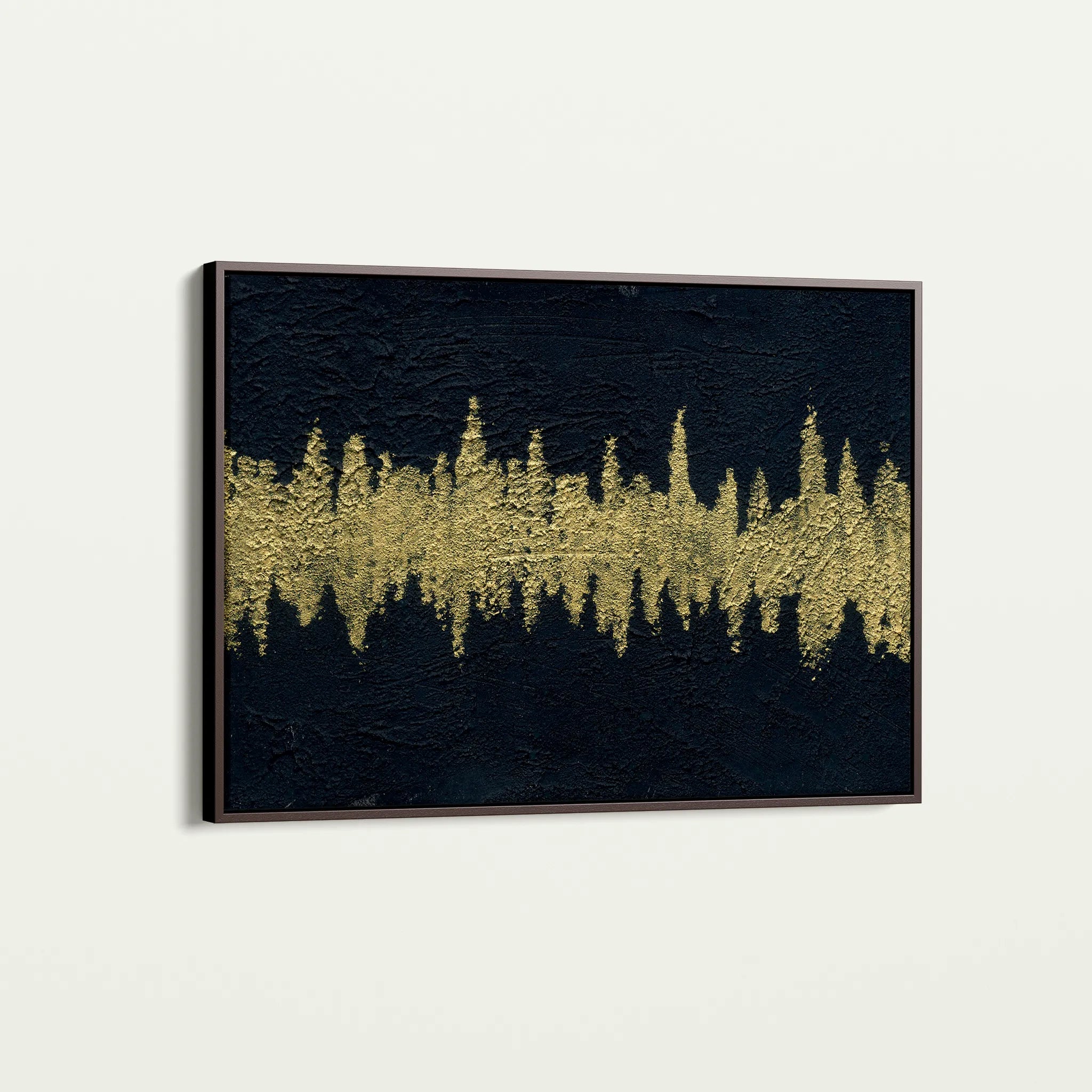 Abstract 172 Canvas Art 60 x 40 cm / Black