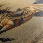 Horses 172 Canvas Art 60 x 40 cm / Black