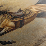 Horses 172 Canvas Art 60 x 40 cm / Black