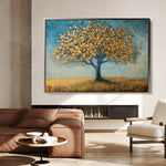 Landscape 172 Canvas Art 60 x 40 cm / Black