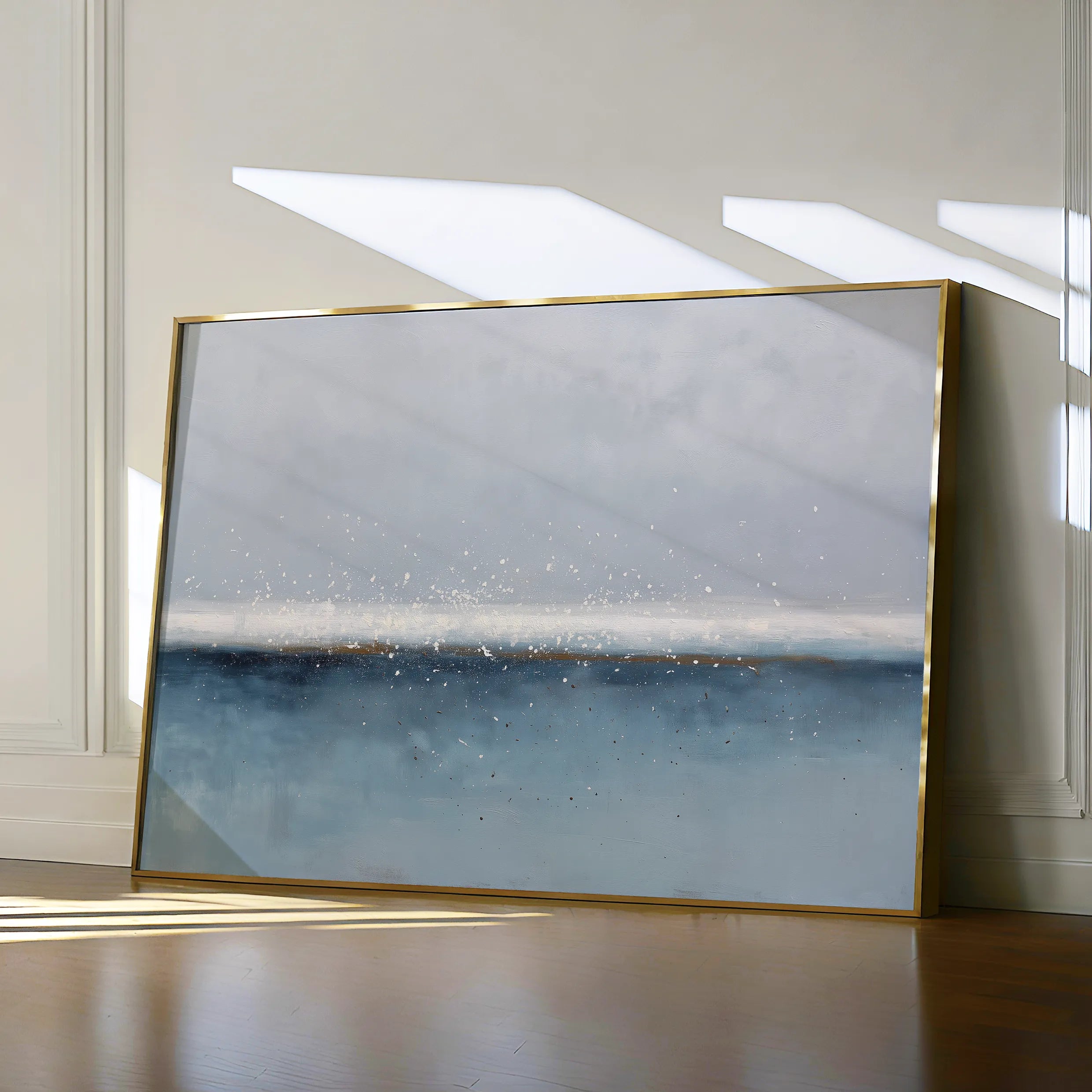 Abstract 1720 Canvas Art 60 x 40 cm / Black