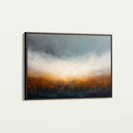 Abstract 1722 Canvas Art 60 x 40 cm / Black
