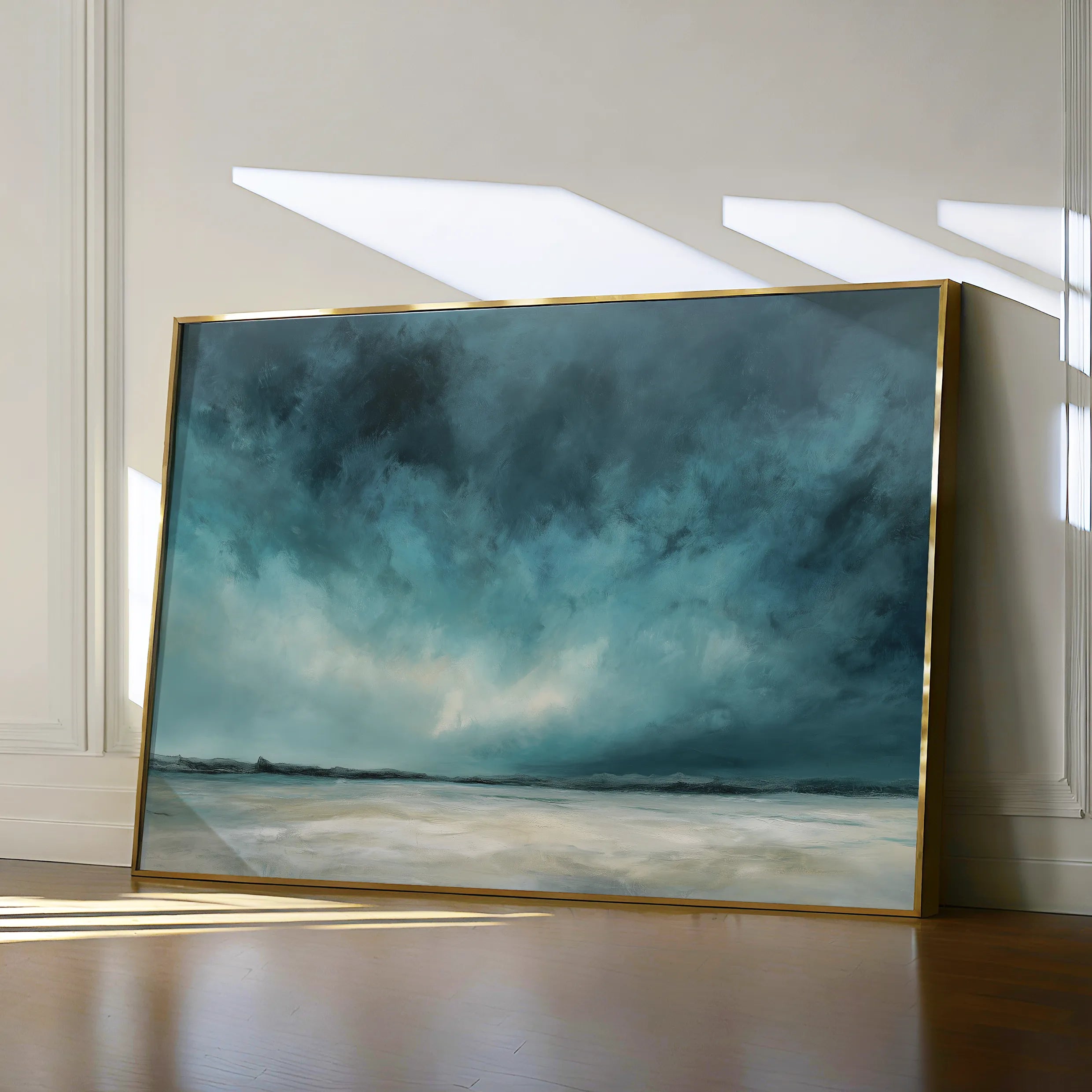Abstract 1723 Canvas Art 60 x 40 cm / Black