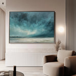 Abstract 1723 Canvas Art 60 x 40 cm / Black