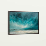 Abstract 1723 Canvas Art 60 x 40 cm / Black