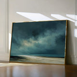 Abstract 1724 Canvas Art 60 x 40 cm / Black