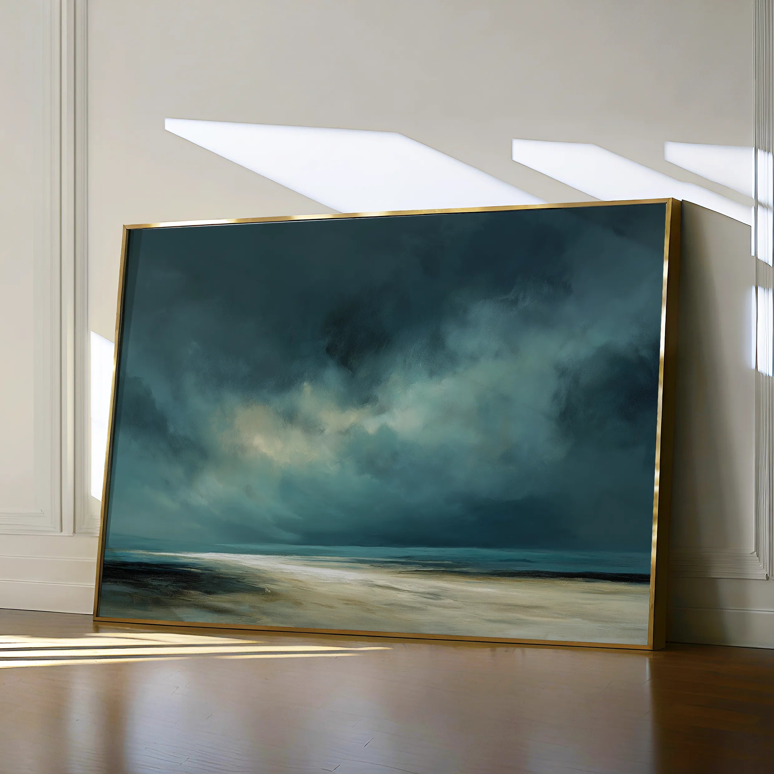 Abstract 1724 Canvas Art 60 x 40 cm / Black
