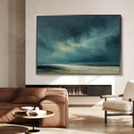Abstract 1724 Canvas Art 60 x 40 cm / Black