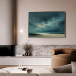 Abstract 1724 Canvas Art 60 x 40 cm / Black