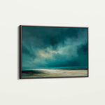 Abstract 1724 Canvas Art 60 x 40 cm / Black