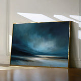 Abstract 1725 Canvas Art 60 x 40 cm / Black