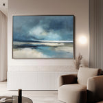 Abstract 1726 Canvas Art 60 x 40 cm / Black