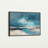 Abstract 1726 Canvas Art 60 x 40 cm / Black