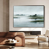 Abstract 1728 Canvas Art 60 x 40 cm / Black