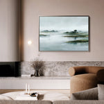 Abstract 1728 Canvas Art 60 x 40 cm / Black