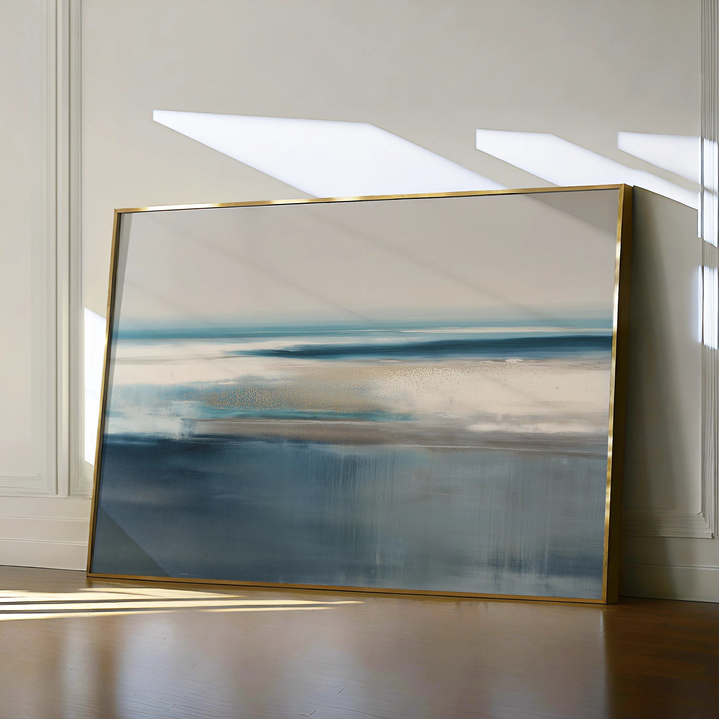 Abstract 1729 Canvas Art 60 x 40 cm / Black