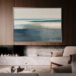 Abstract 1729 Canvas Art 60 x 40 cm / Black