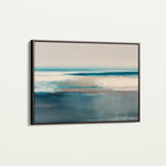 Abstract 1729 Canvas Art 60 x 40 cm / Black