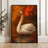 Animals 173 Canvas Art 60 x 40 cm / Black