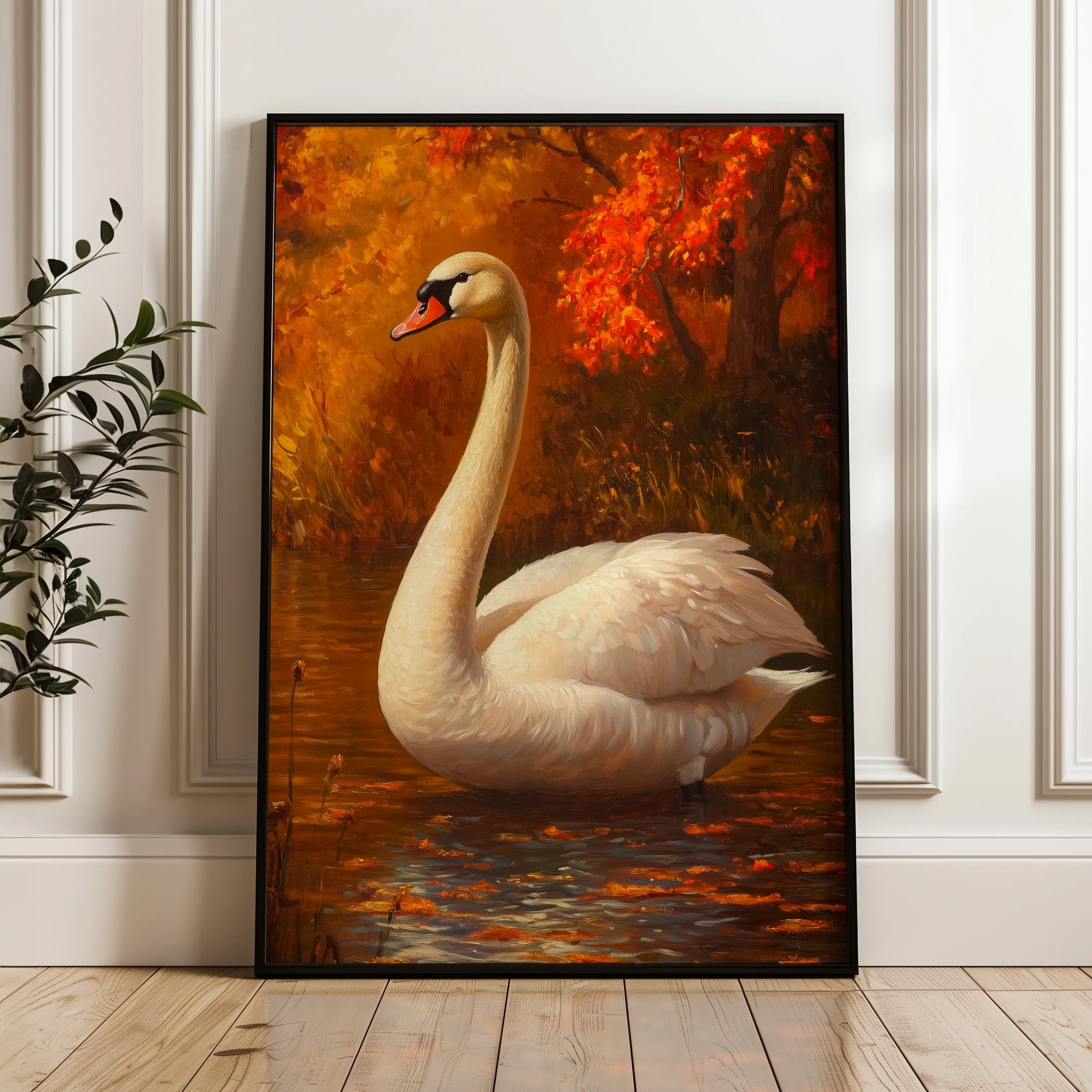 Animals 173 Canvas Art 60 x 40 cm / Black