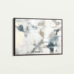 Abstract 173 Canvas Art 60 x 40 cm / Black