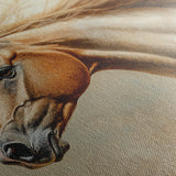 Horses 173 Canvas Art 60 x 40 cm / Black