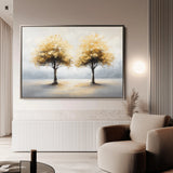 Landscape 173 Canvas Art 60 x 40 cm / Black