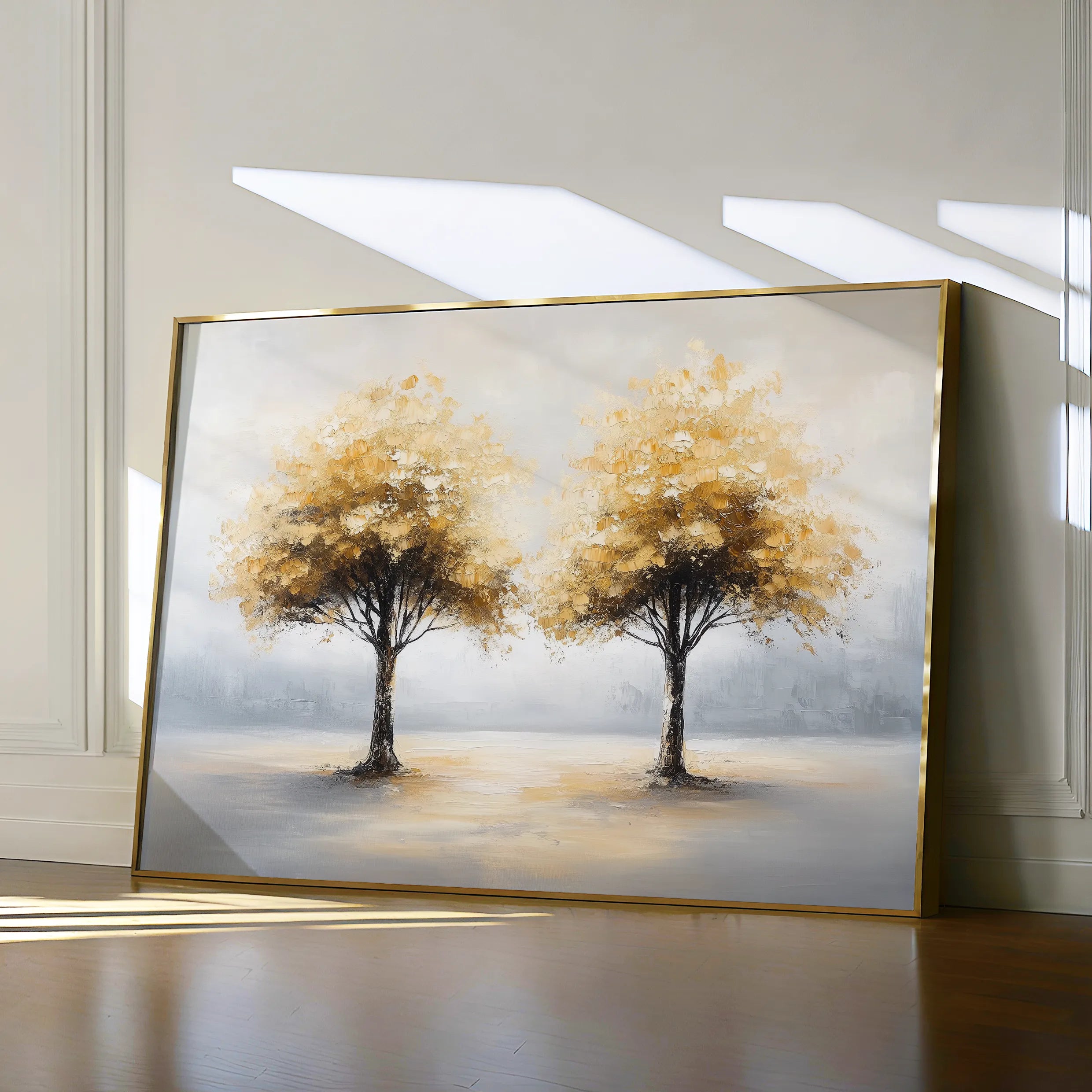 Landscape 173 Canvas Art 60 x 40 cm / Black