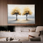 Landscape 173 Canvas Art 60 x 40 cm / Black