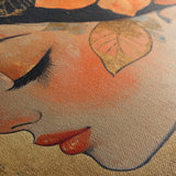Portrait 173 Canvas Art 60 x 40 cm / Black