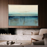 Abstract 1730 Canvas Art 60 x 40 cm / Black