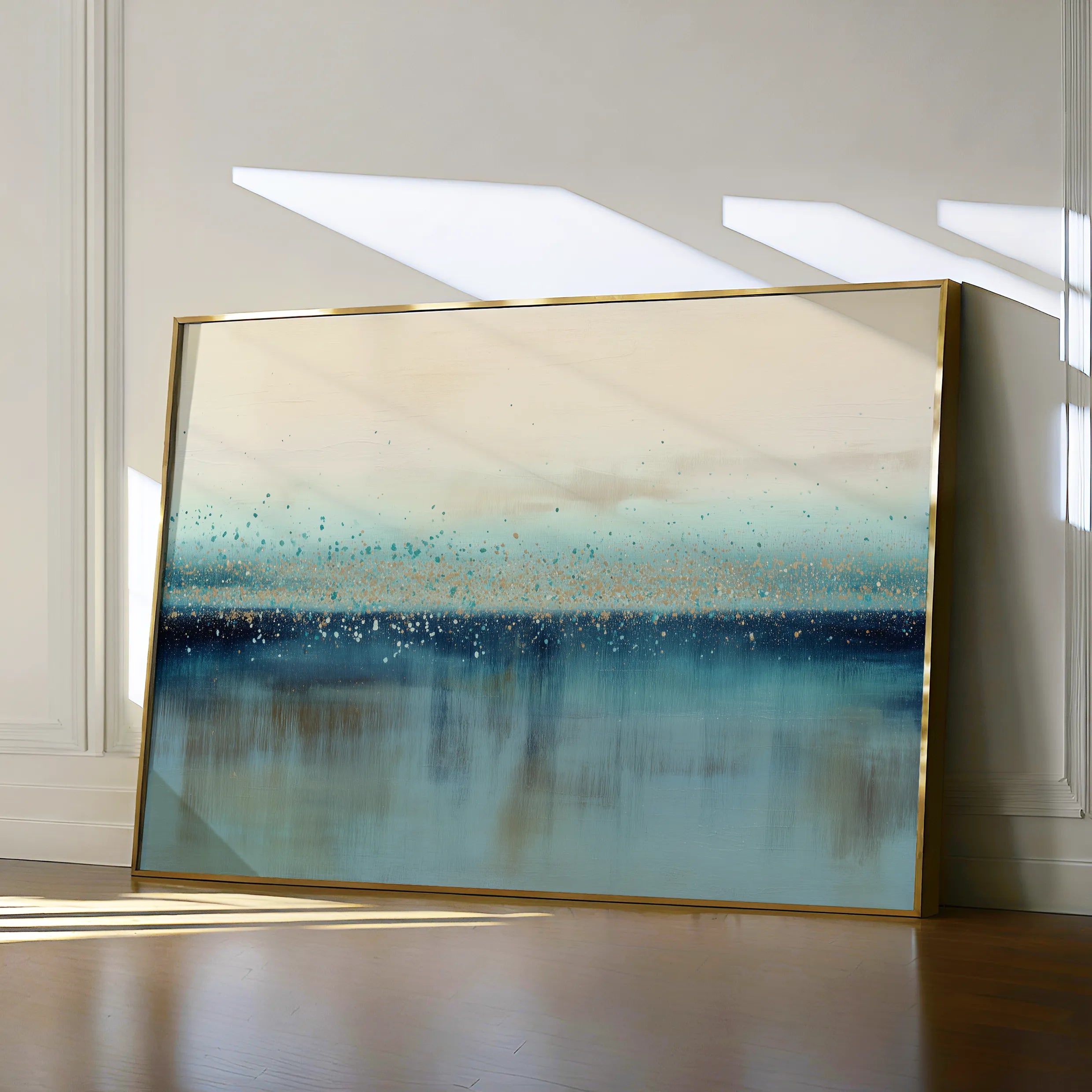 Abstract 1730 Canvas Art 60 x 40 cm / Black