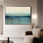 Abstract 1730 Canvas Art 60 x 40 cm / Black