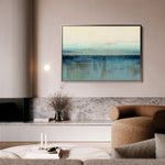 Abstract 1730 Canvas Art 60 x 40 cm / Black