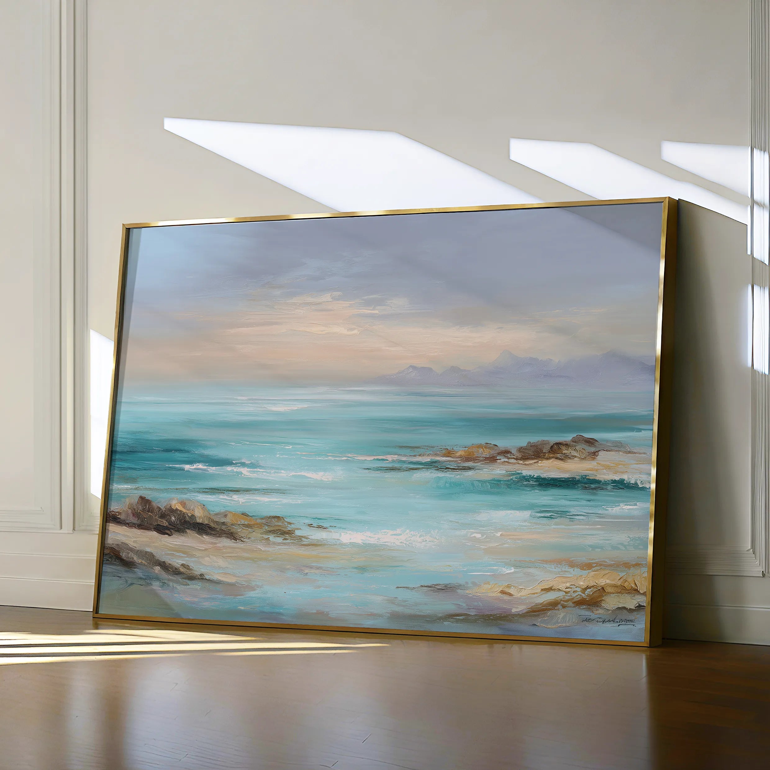 Abstract 1731 Canvas Art 60 x 40 cm / Black