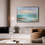 Abstract 1731 Canvas Art 60 x 40 cm / Black