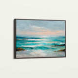 Abstract 1732 Canvas Art 60 x 40 cm / Black